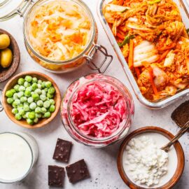 Probiotische Lebensmittel zur Unterstützung des Mikrobioms nach Antibiotika